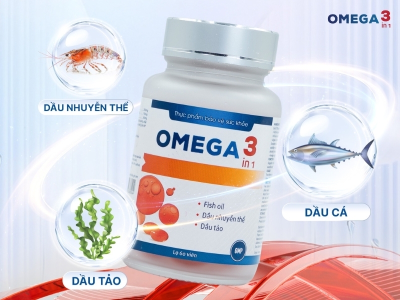 Omega 3in1 – Tăng Cường Sức Khỏe Từ Ba Nguồn Omega 3 Chất Lượng Cao 3 Omega 3in1 – Tăng Cường Sức Khỏe Từ Ba Nguồn Omega 3 Chất Lượng Cao