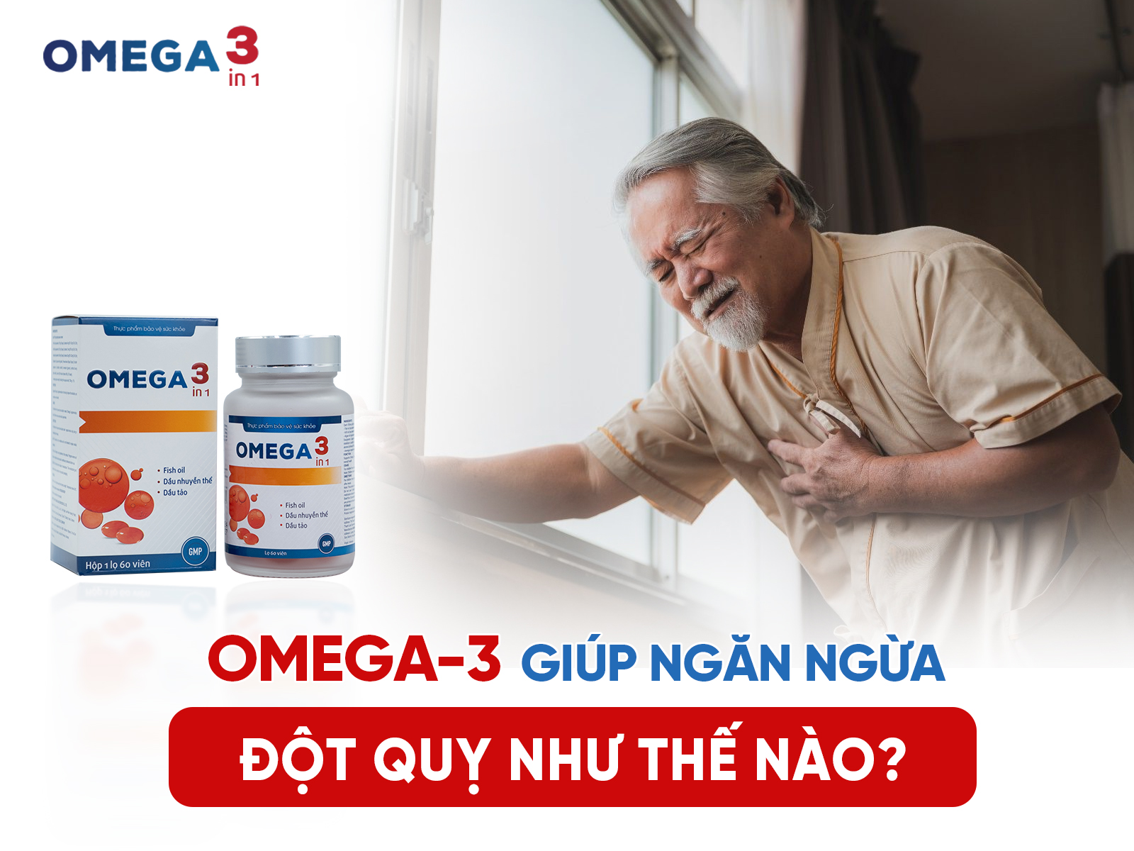 Omega-3 Ngăn Ngừa Đột Quỵ Như Thế Nào?