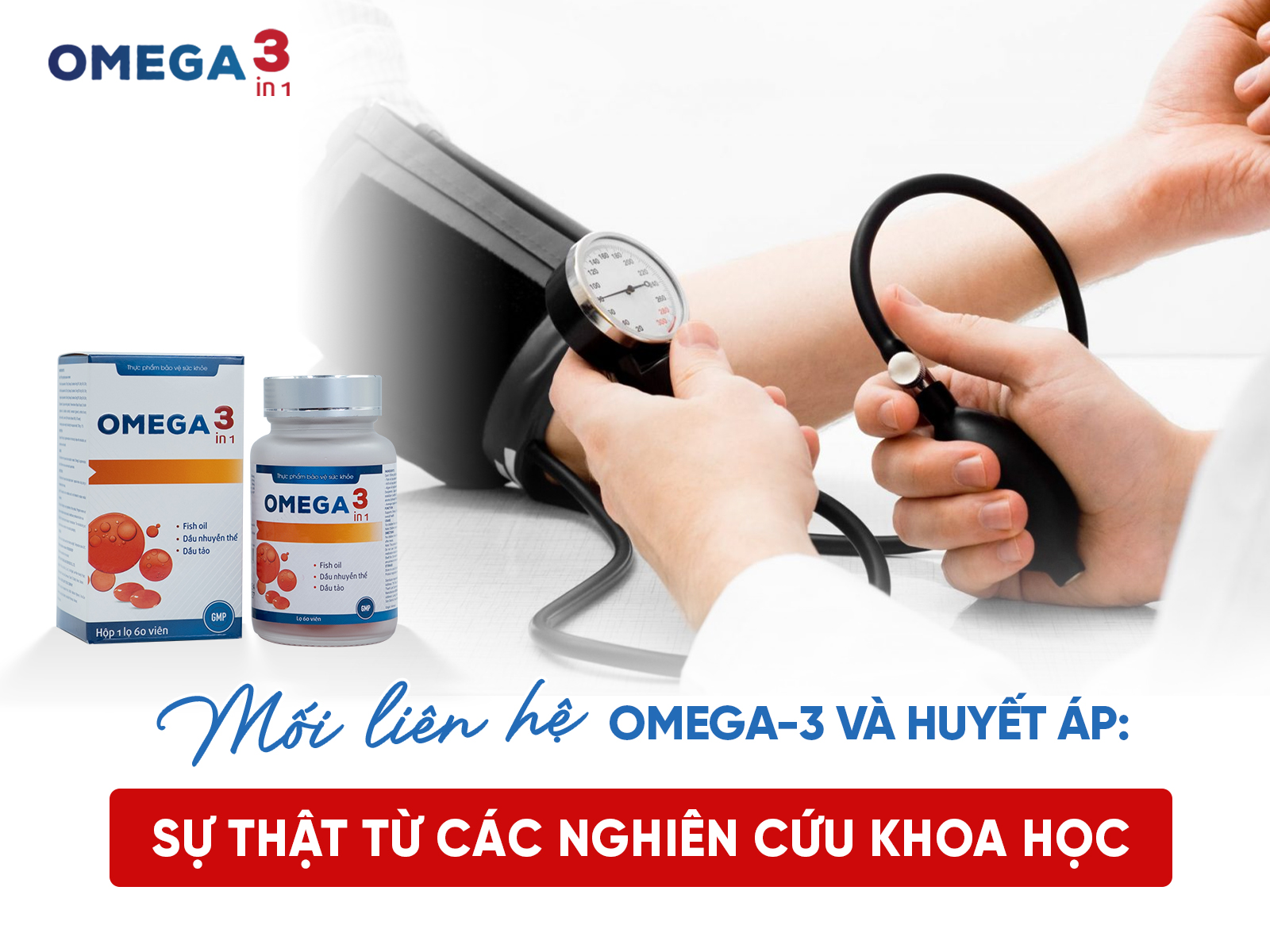 Mối Liên Hệ Omega-3 Và Huyết Áp