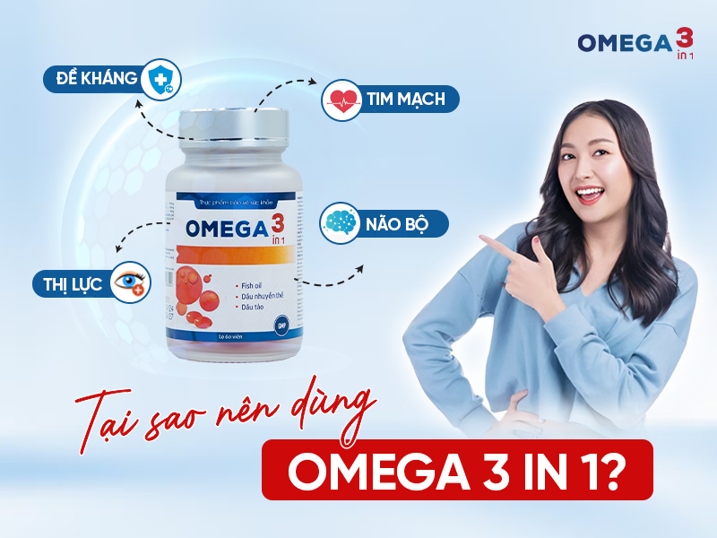 Tại Sao Nên Dùng Omega 3in1?