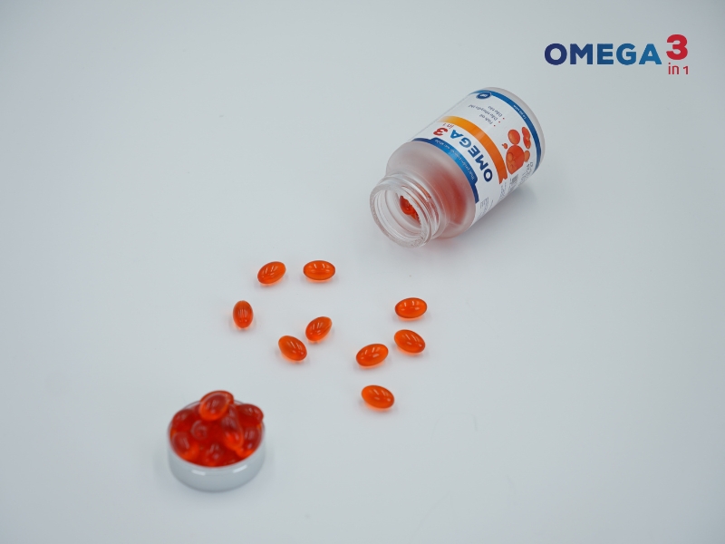 Thành phần của Omega 3in1 – Sức mạnh từ ba nguồn Omega-3 tinh khiết